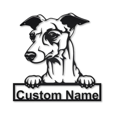 Personalized Italian Grayhound Dog Metal Sign WITH LED/WITHOUT LED Lights Custom Italian Grayhound Dog Sign Birthday Gift Italian Grayhound Sign
