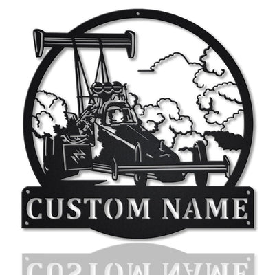 Personalized Top Fuel Dragster Metal Sign WITH LED/WITHOUT LED Lights Custom Top Fuel Dragster Metal Sign Birthday Gift Top Fuel Dragster Gift