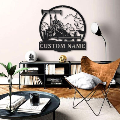 Personalized Top Fuel Dragster Metal Sign WITH LED/WITHOUT LED Lights Custom Top Fuel Dragster Metal Sign Birthday Gift Top Fuel Dragster Gift