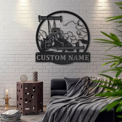 Personalized Top Fuel Dragster Metal Sign WITH LED/WITHOUT LED Lights Custom Top Fuel Dragster Metal Sign Birthday Gift Top Fuel Dragster Gift