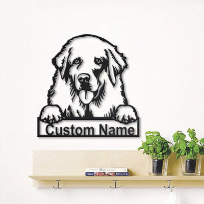 Personalized Tatranska Shepherd Dog Metal Sign Art Custom Tatranska Shepherd Metal Sign Animal Funny Father's Day Gift Pets Gift