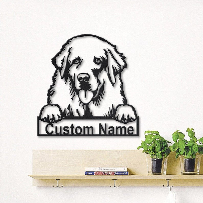 Personalized Tatranska Shepherd Dog Metal Sign Art Custom Tatranska Shepherd Metal Sign Animal Funny Father's Day Gift Pets Gift