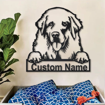 Personalized Tatranska Shepherd Dog Metal Sign Art Custom Tatranska Shepherd Metal Sign Animal Funny Father's Day Gift Pets Gift