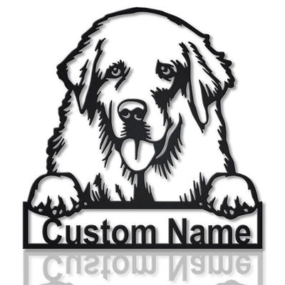 Personalized Tatranska Shepherd Dog Metal Sign Art Custom Tatranska Shepherd Metal Sign Animal Funny Father's Day Gift Pets Gift