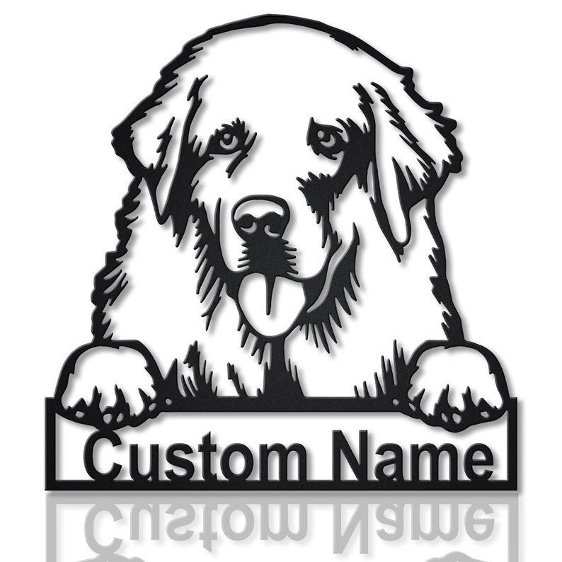 Personalized Tatranska Shepherd Dog Metal Sign Art Custom Tatranska Shepherd Metal Sign Animal Funny Father's Day Gift Pets Gift