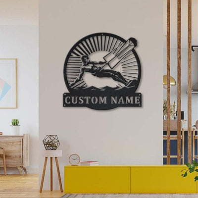 Personalized Kitesurfing Sport Metal Sign WITH LED/WITHOUT LED Lights Custom Kitesurfing Sign Birthday Gift Kitesurfing Sign Sport Sign