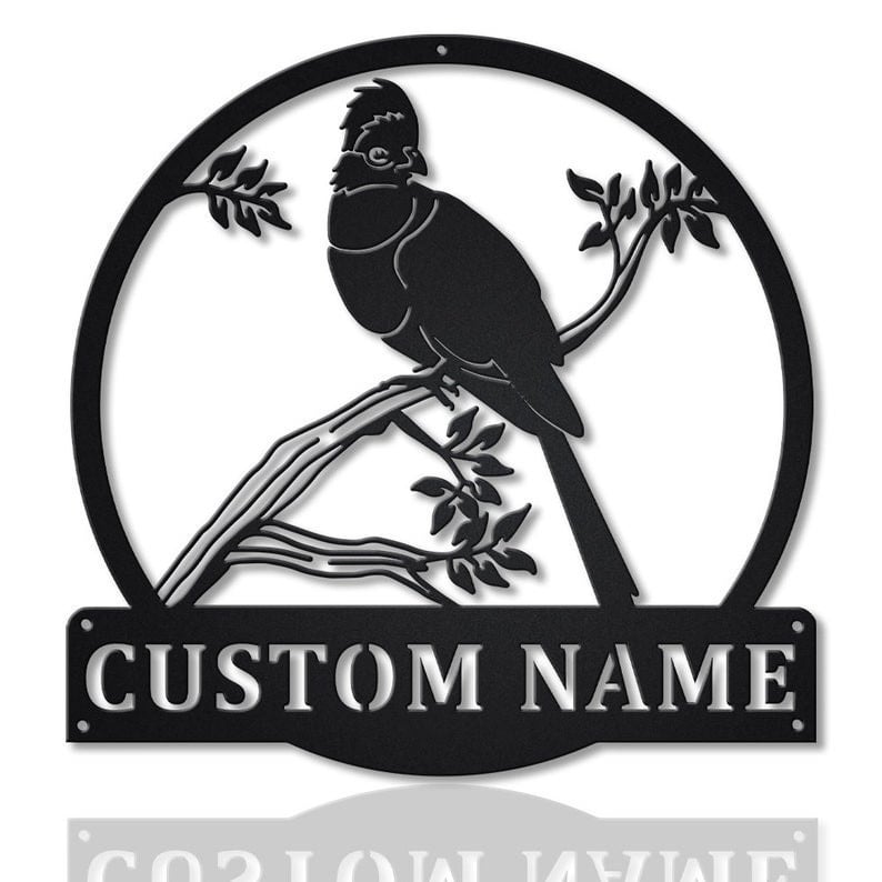 Personalized Turaco Birds Metal Sign WITH LED/WITHOUT LED Lights Custom Turaco Birds Metal Sign Birthday Gift Turaco Birds Gift
