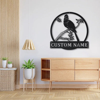 Personalized Turaco Birds Metal Sign WITH LED/WITHOUT LED Lights Custom Turaco Birds Metal Sign Birthday Gift Turaco Birds Gift