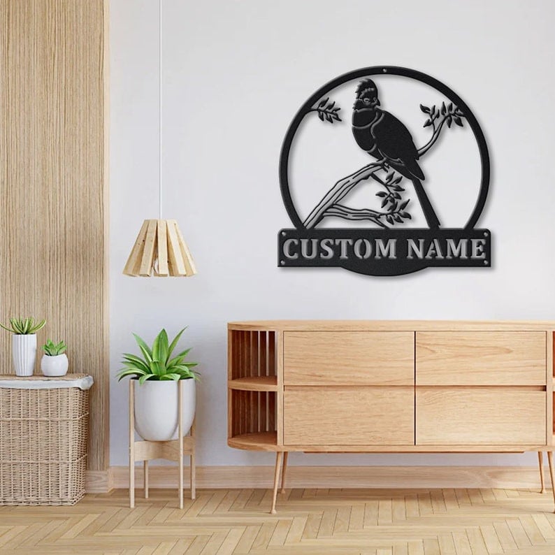 Personalized Turaco Birds Metal Sign WITH LED/WITHOUT LED Lights Custom Turaco Birds Metal Sign Birthday Gift Turaco Birds Gift