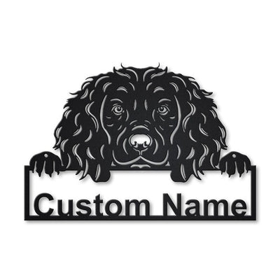 Personalized Boykin Spaniel Dog Metal Sign Art Custom Boykin Spaniel Dog Metal Sign Dog Gift Birthday Gift Animal Funny