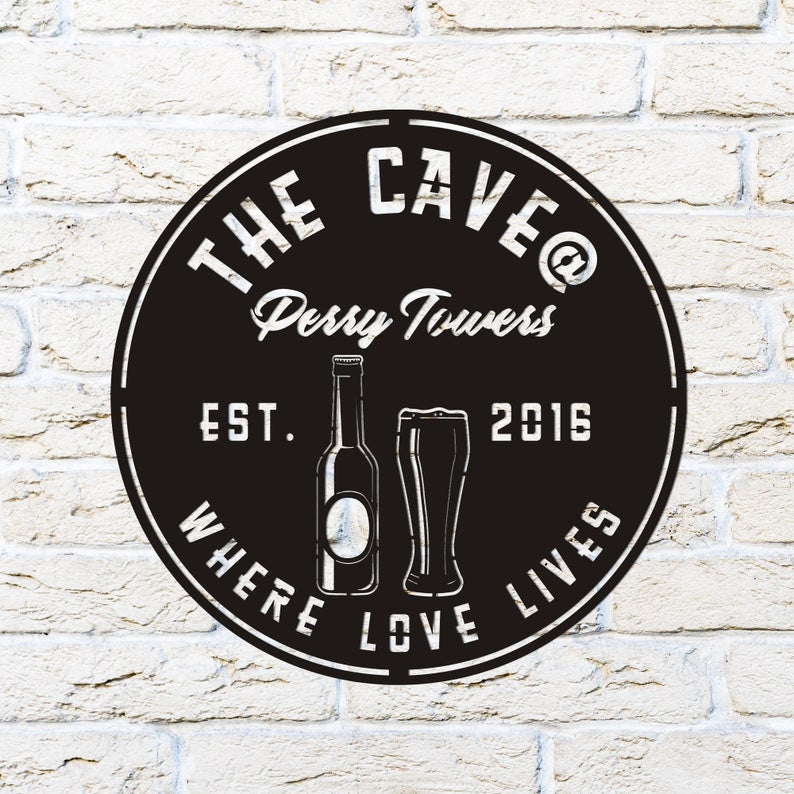 Pub Sign, Man Cave, Custom Gift, Father's Day Gift, Personalized Bar Sign, Whiskey Sign, Coctail Sign, Pub Wall Decor, Irish pub