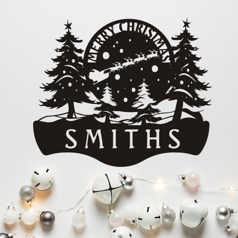 Personalized Christmas Sign, Christmas Gift, Christmas Wall Decor, Christmas, Noel Sign, Noel Porch Sign