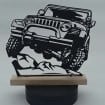Wire sculpture of Offroad , offroad memorial, pet portrait, wire art, gift, desk decor, desk accessories, Shelf Decor, Bookshelf decor