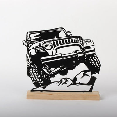 Wire sculpture of Offroad , offroad memorial, pet portrait, wire art, gift, desk decor, desk accessories, Shelf Decor, Bookshelf decor