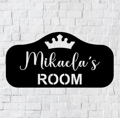 Personalized LED Princess Metal Sign Light up Girls Room Wall Art Princess Wall Art Kids Room Wall Art Dancer LED Art Sign
