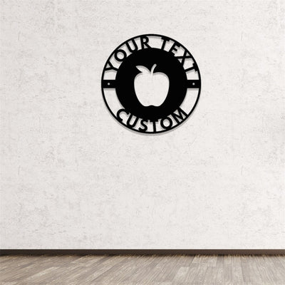 Custom Teacher Metal Sign Teacher Door Sign Metal Classroom Sign Classroom Wall Decor Teacher Appreciation Personalized School Teacher Gift