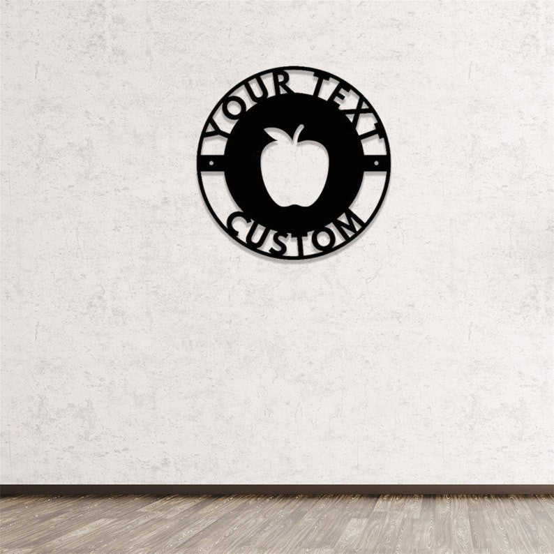 Custom Teacher Metal Sign Teacher Door Sign Metal Classroom Sign Classroom Wall Decor Teacher Appreciation Personalized School Teacher Gift