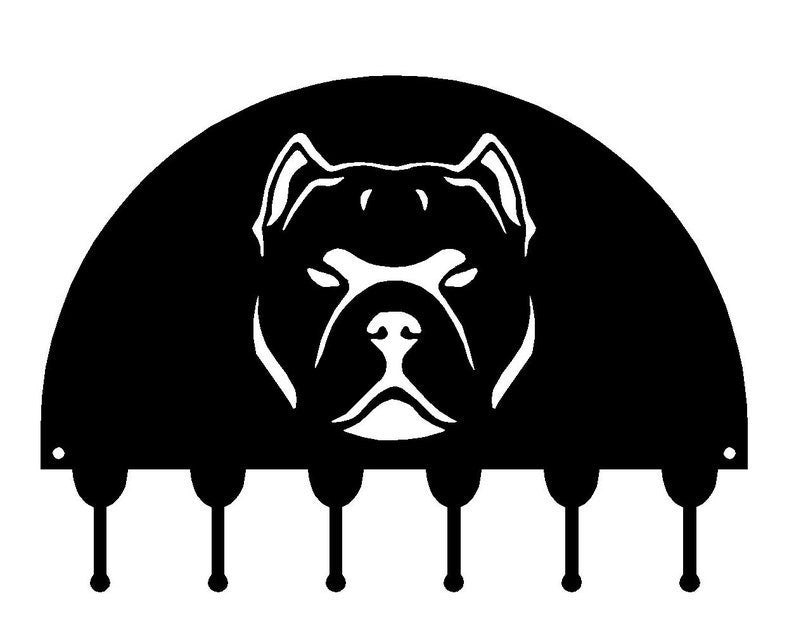 Dog Leash holder Key holder American Bully Pit Bull
