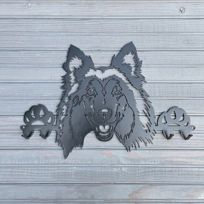 Sheltie Dog Leash holder Key holder cute puppy