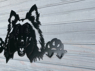 Sheltie Dog Leash holder Key holder cute puppy