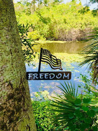 Metal dom Flag Home&Garden Decor Rustic Outdoor Art Birthday Gift Unique Christmas Gift