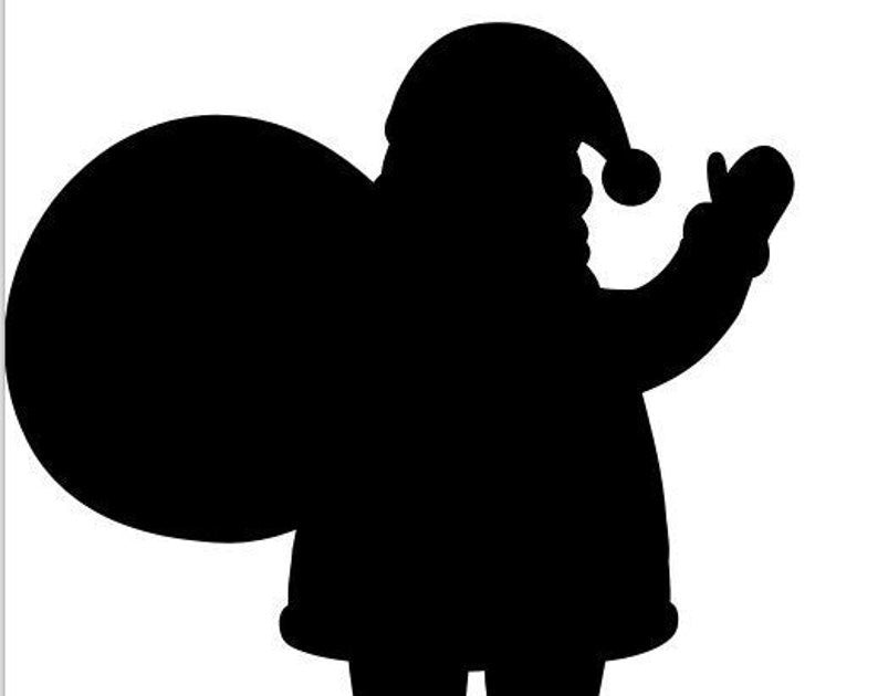 Metal Santa Clause Yard Stake Waving Santa Outdoor Christmas Decor Custom Holiday Decorations
