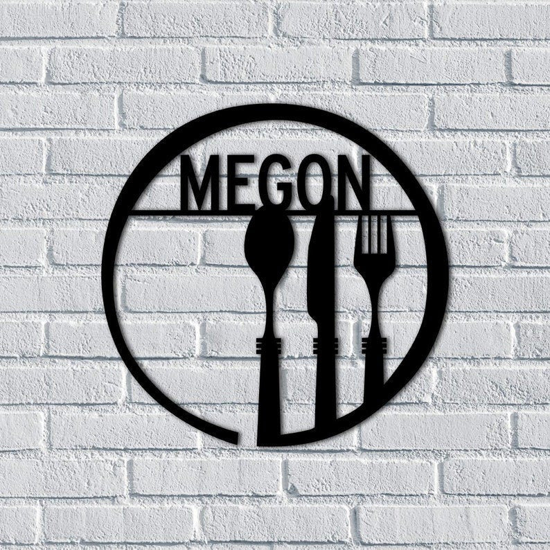 Chicken Metal Signpersonalized Metal Signunique House Signhanger Metal Signwall Artwedding Giftspersonalized Christmas