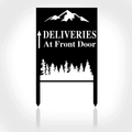 Custom Cabin Sign Metal Address Sign Mountain Home Sign Outdoor Family Name Sign Outdoor Decor Metal Sign Personalized