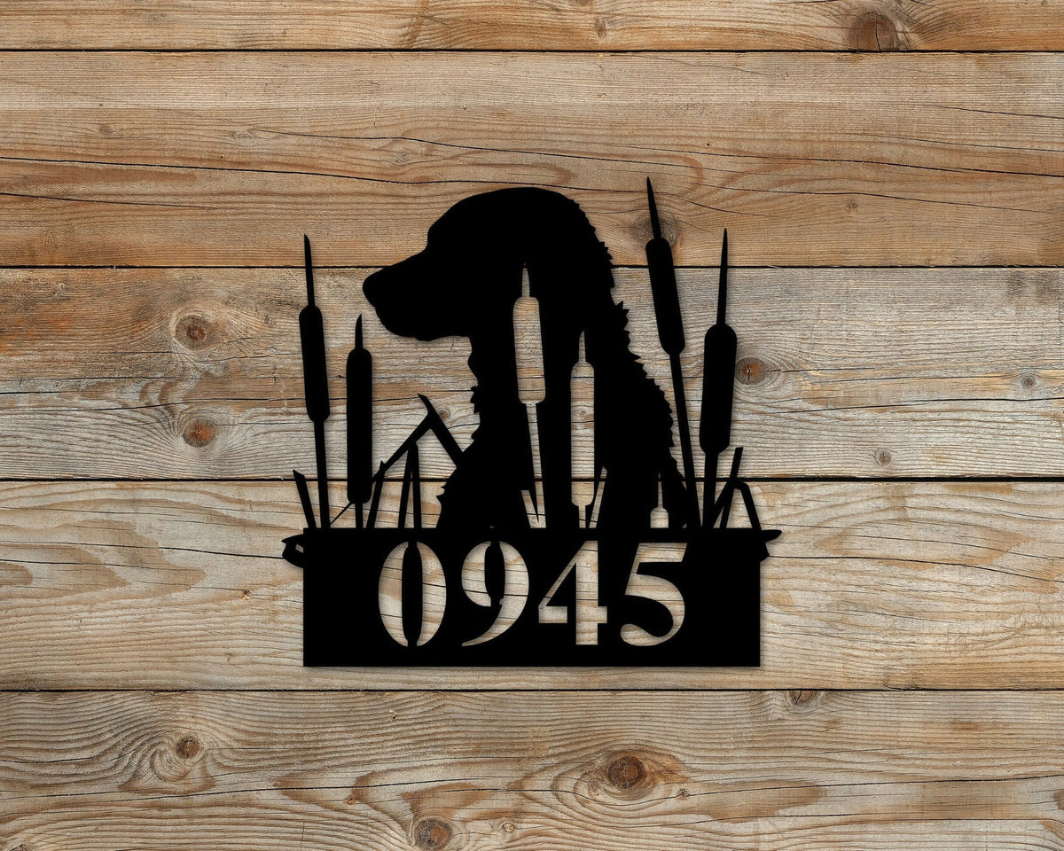 Duck Hunters Address Sign Dog Duck Hunting Address Sign Hunters Address Sign Duck Address Sign Metal Address Plaque