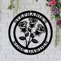 Custom Rose Garden Sign Custom Gardening Sign Makes Great Christmas Gift For A Gardener