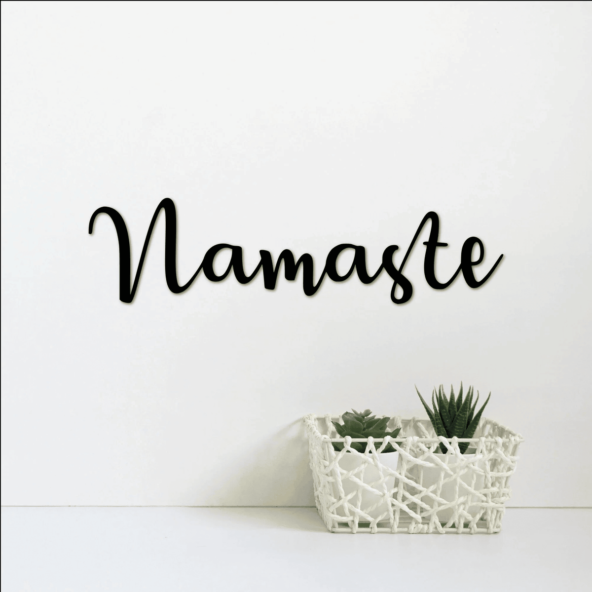 Namaste Sign Metal Wall Art Namaste Word Art Yoga Studio Decor Namaste Gift Namaste Metal Signmeditation Wall Art Yoga