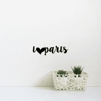 Paris Bedroom Decor Paris Bathroom Decor Metal Word Art Paris Gift Paris Girl Home Decor Paris Kitchen Decor Paris Sign