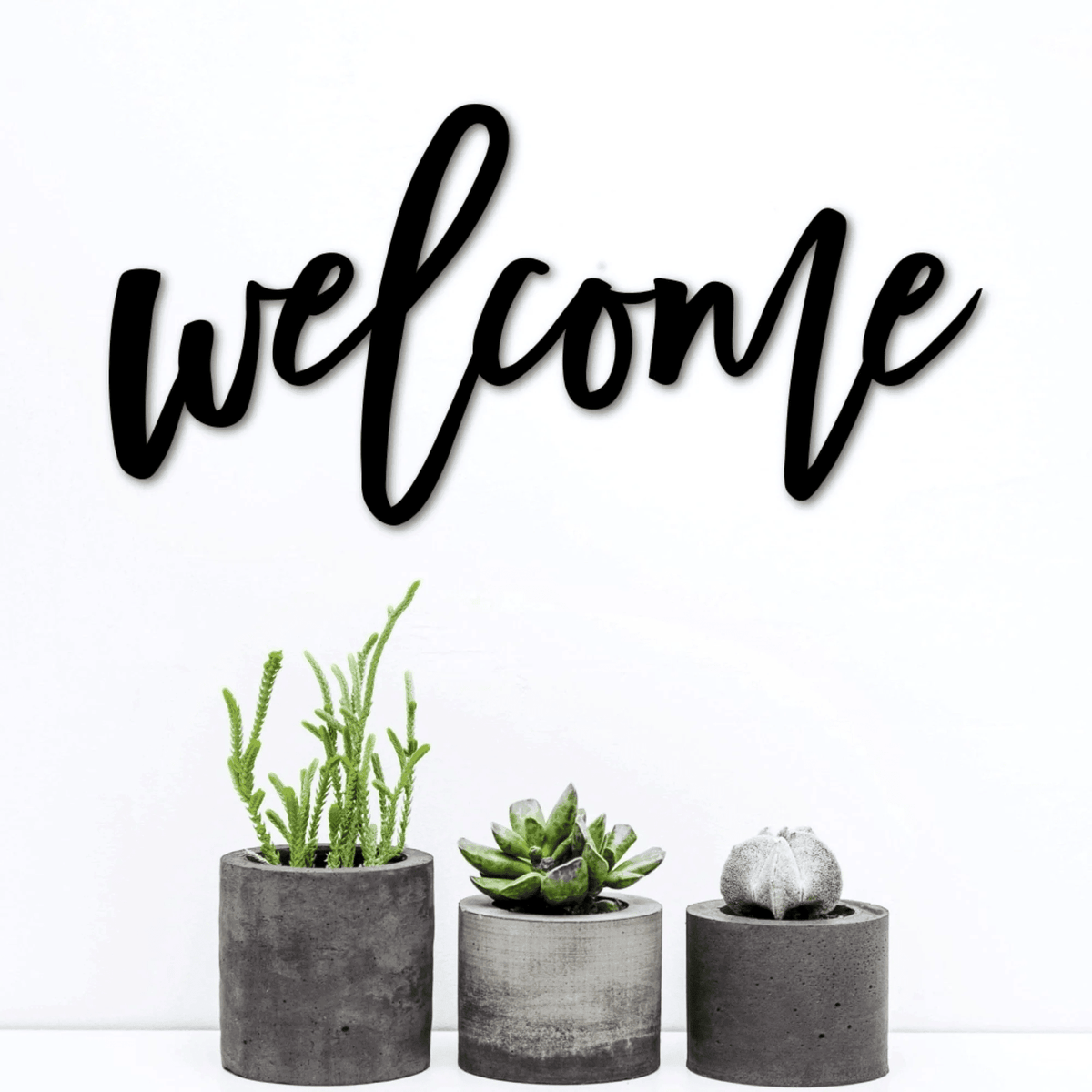 Outdoor Welcome Sign Metal Welcome Sign For Porch Housewarming Gift Realtor Closing Gift Indoor Word Art Wedding Welcome
