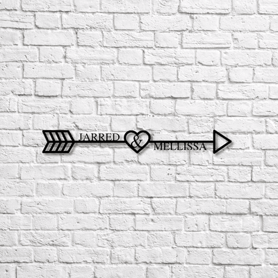 Personalized Metal couple Sign Anniversary Gift Newly Engaged Gift Custom Metal Sign Metal Wall Art Housewarming