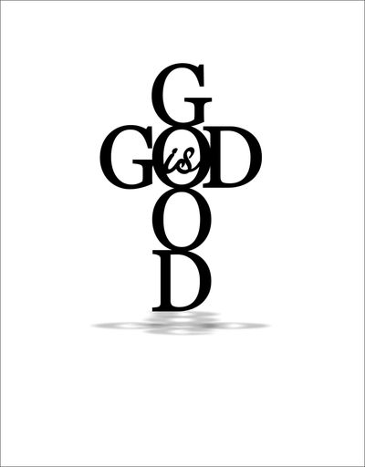 God Is Good Cross Sign Love And Faith Entryway Decor Bathroom Wall Decor Living Room Decor Christmas