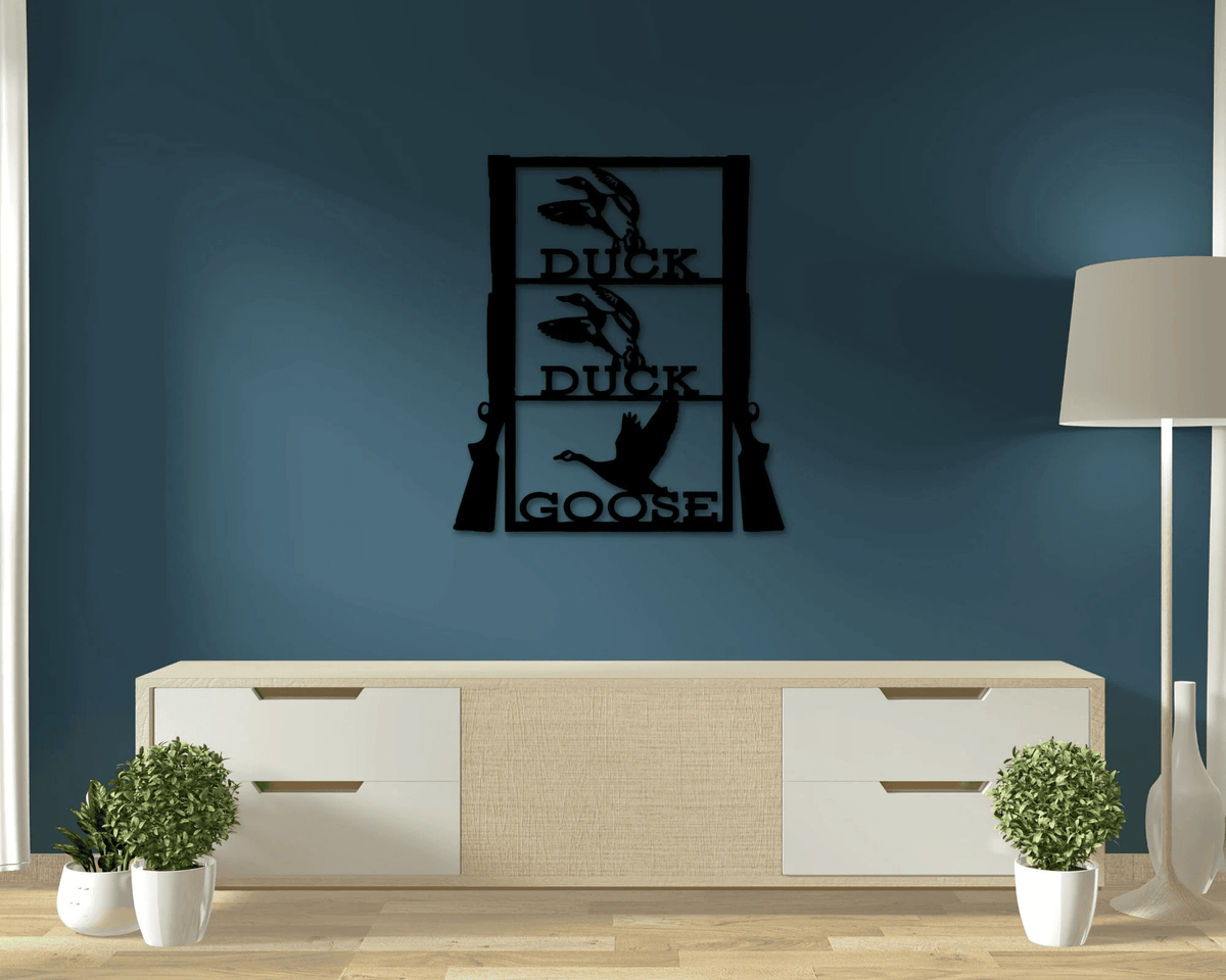 Hunting Sign Duck Goose Hunting Sign Hunters Gift Duck Duck Goose Hunting Decor Hunting Gifts For Men Hunting Groomsman