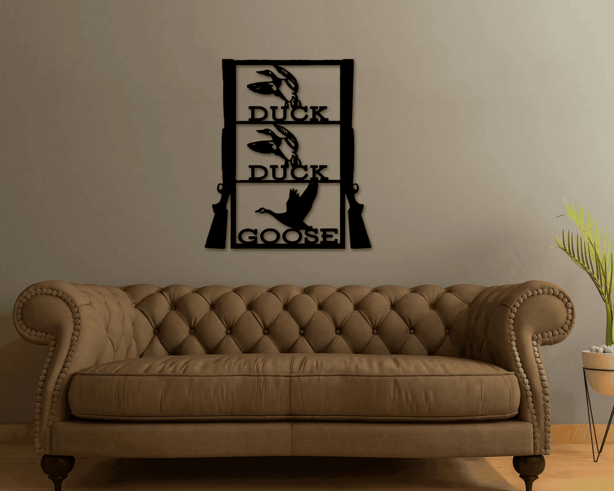 Hunting Sign Duck Goose Hunting Sign Hunters Gift Duck Duck Goose Hunting Decor Hunting Gifts For Men Hunting Groomsman