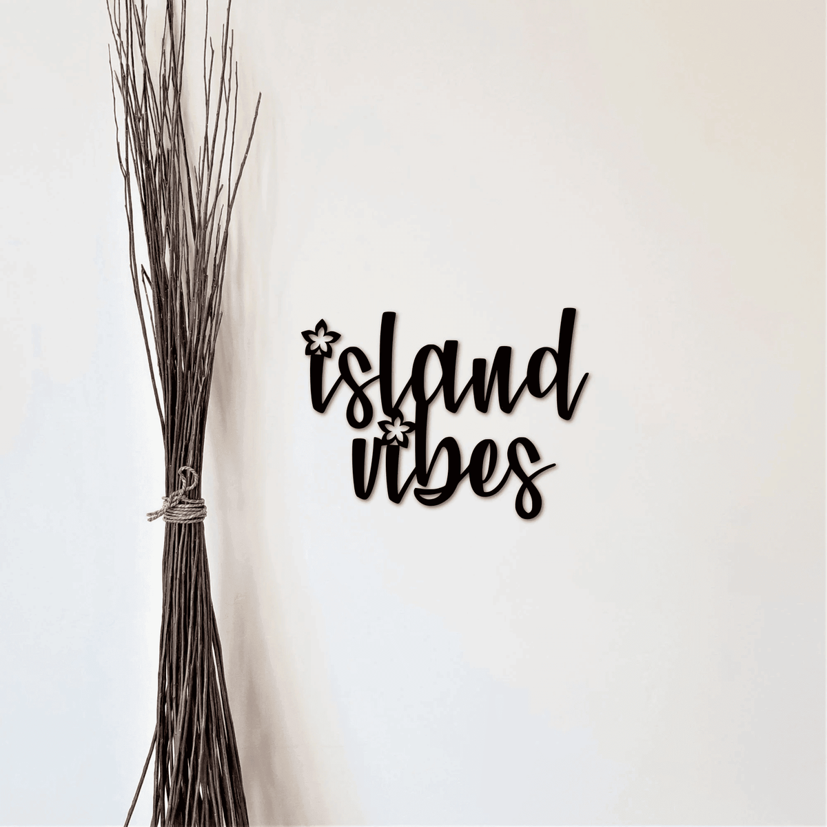 Island Vibes Sign Beach Decor Metal Wall Art Hawaiian Decor Hawaii Art Sign Island Time Beach House Gift Island Girl