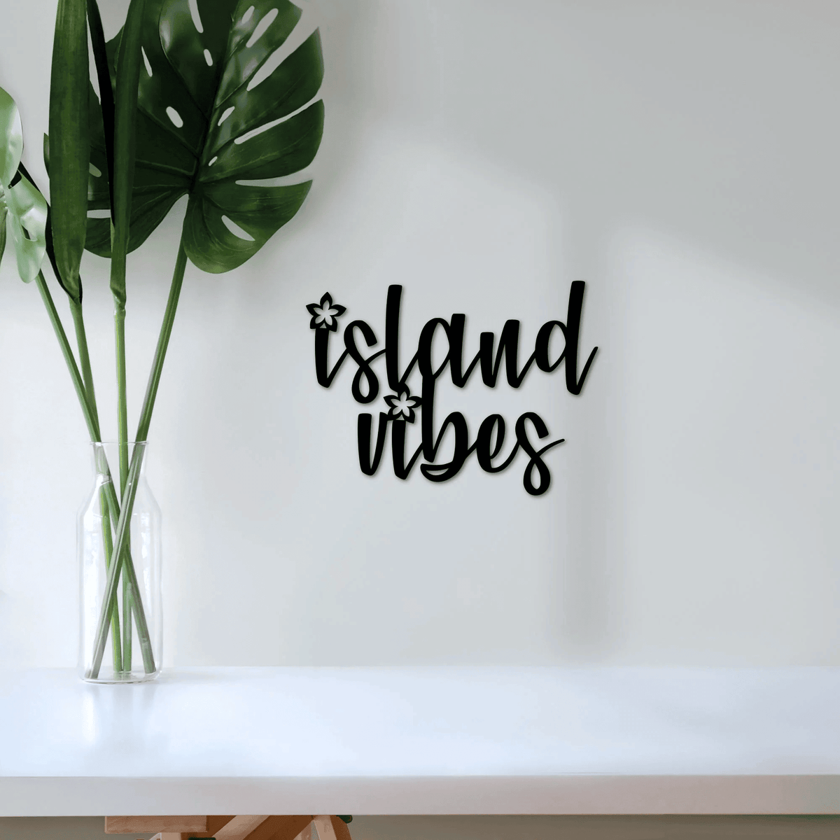 Island Vibes Sign Beach Decor Metal Wall Art Hawaiian Decor Hawaii Art Sign Island Time Beach House Gift Island Girl