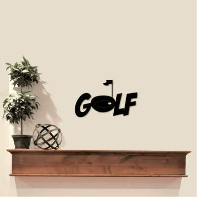 Golf Sign Metal Golf Decor Sports Gift For Golfers Golf Art Office Desk Accessories Sports Sign Christmas Golf Gift