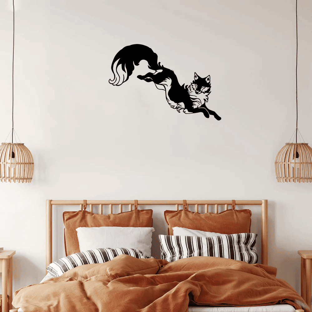 Fox Wall Art Metal Wall Decor Metal Wall Art Fox Decor Wall Artfox Wall Decorhousewarming Giftliving Room Wall Artoffice
