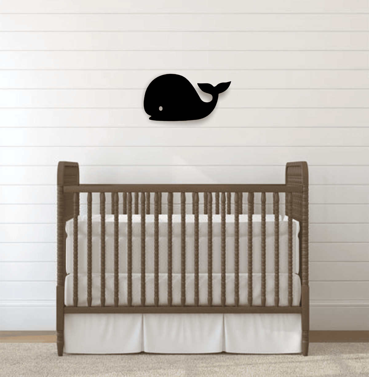 Metal Whale Wall Sign Nursery Decor Bathroom Decor Nautical Wall Decor Kids Room Decor Playroom Decor Childrens Decor