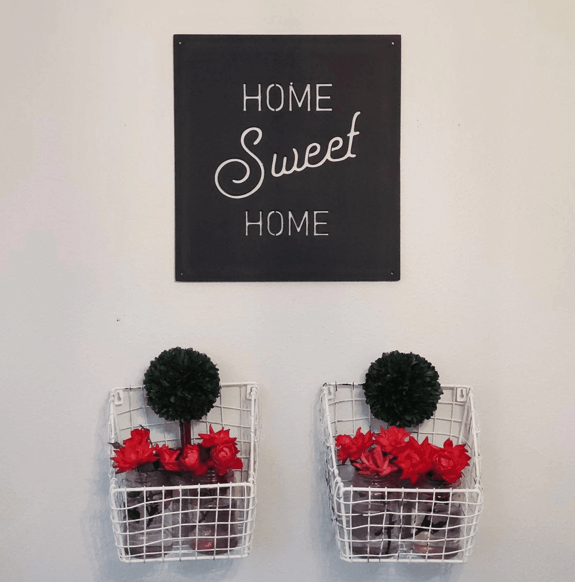 Home Sweet Home Wall Sign Entryway Decor Living Room Decor Kitchen Decor Fall Decor Thanksgiving