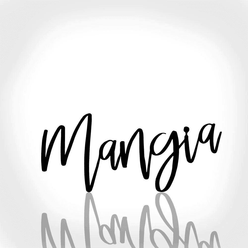 Mangia Metal Sign Metal Wall Art Housewarming Gift Metal Words Greeting Sign Mangia Sign