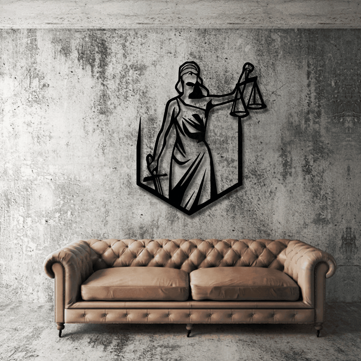 Justice Metal Wall Decorlawyer Giftlaw Office Wall Artcustom Metal Signlawyer Graduationlawyer Office Giftscales Of