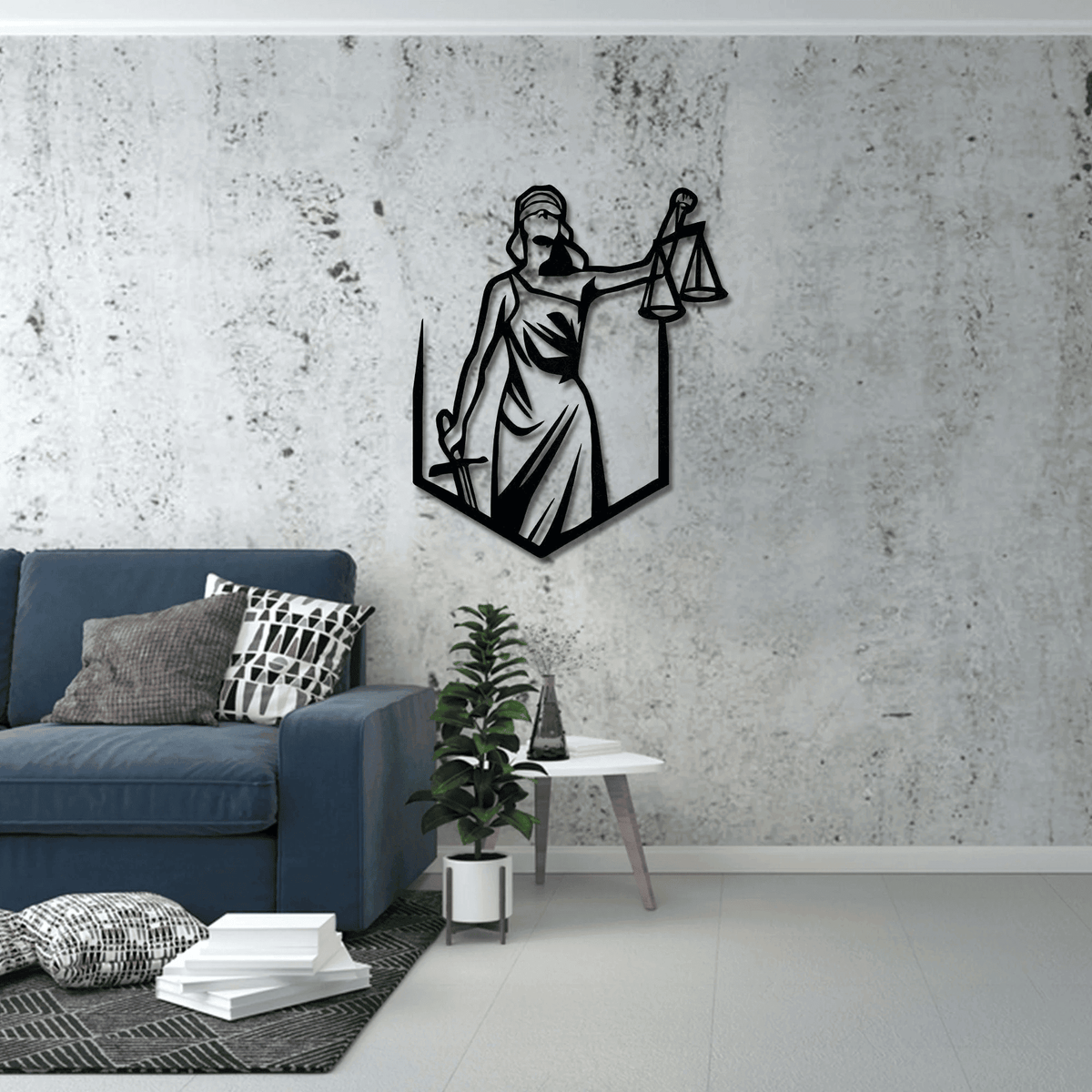 Justice Metal Wall Decorlawyer Giftlaw Office Wall Artcustom Metal Signlawyer Graduationlawyer Office Giftscales Of