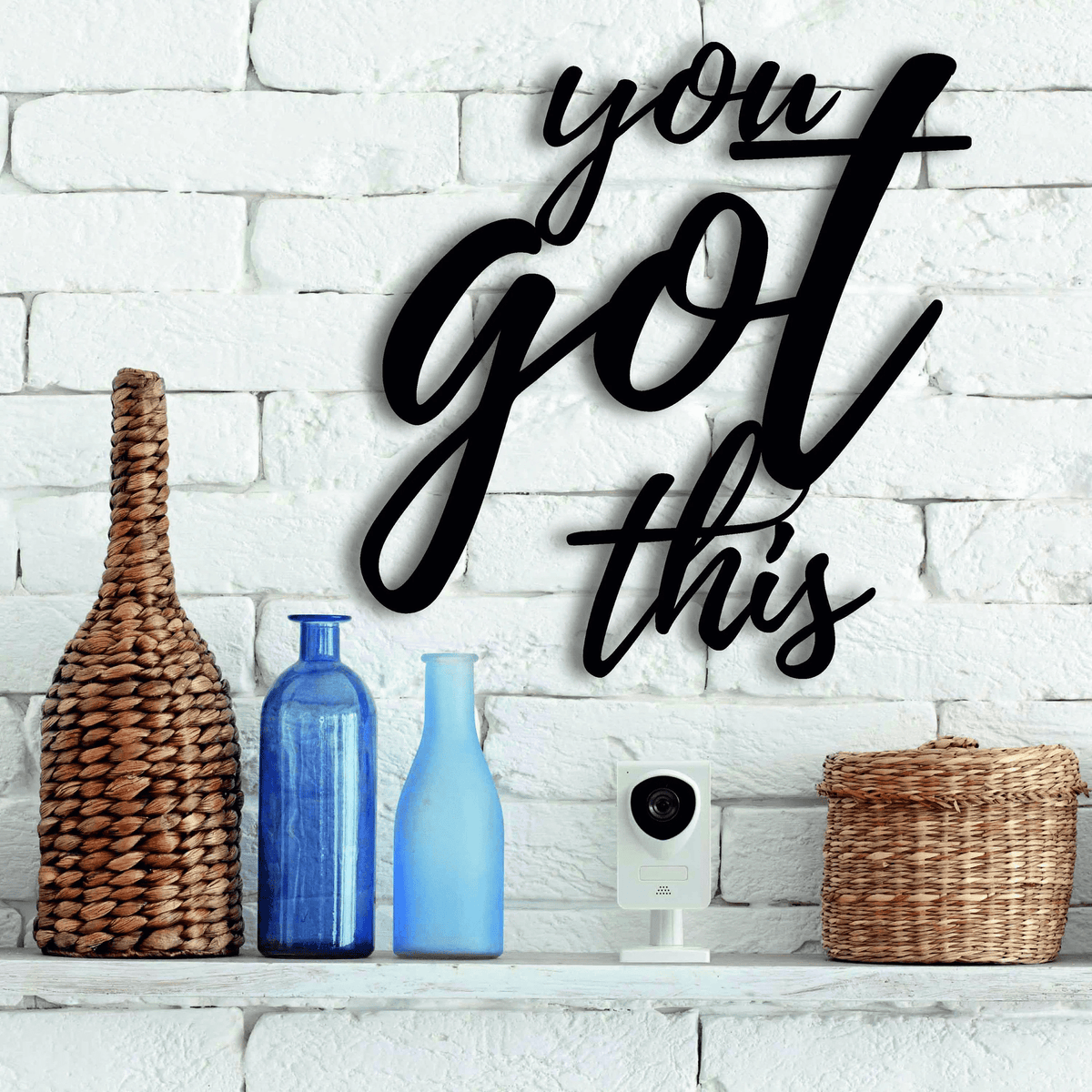 You Got This Metal Wall Art Metal Wall Sign Wall Hanging Office Wall Art Quote Wall Art Housewarming Gift Metal Letters