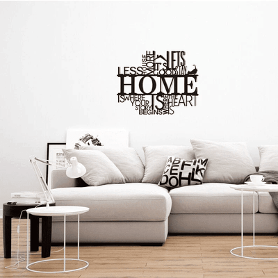 Home Metal Wall Art less House More Home Metal Wall Decor Metal Wall Art Weltkarte Housewarming Gift World Map Carte Du