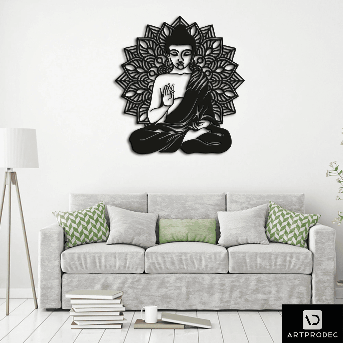 Zenmetal Wall Art Metal Wall Sign Metal Wall Hangingmetal Wall Yogazen Yoga Art Interior Wall Decor Metal Wall Zen