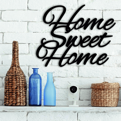 Home Sweet Home Metal Wall Art Signs With Sayings Metal Letters Home Wall Decor Wall Hanging Housewarming Gift Farmhouse